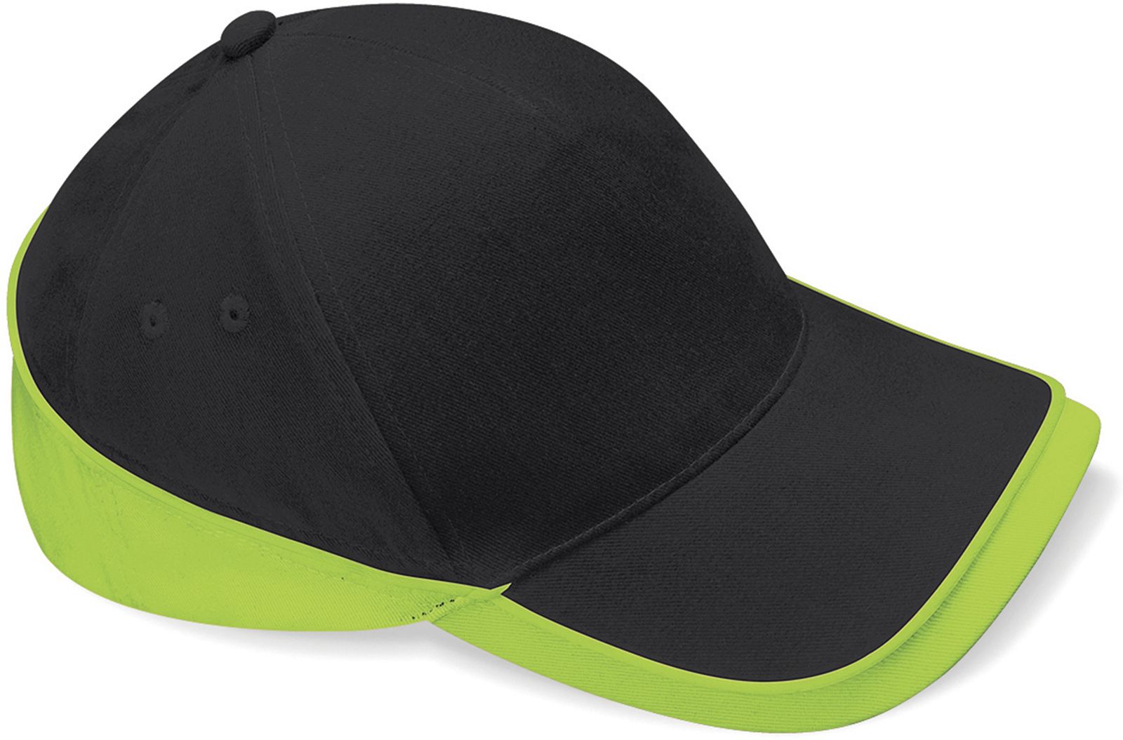 Καπέλο Teamwear B171 Beechfield Black/Lime Green