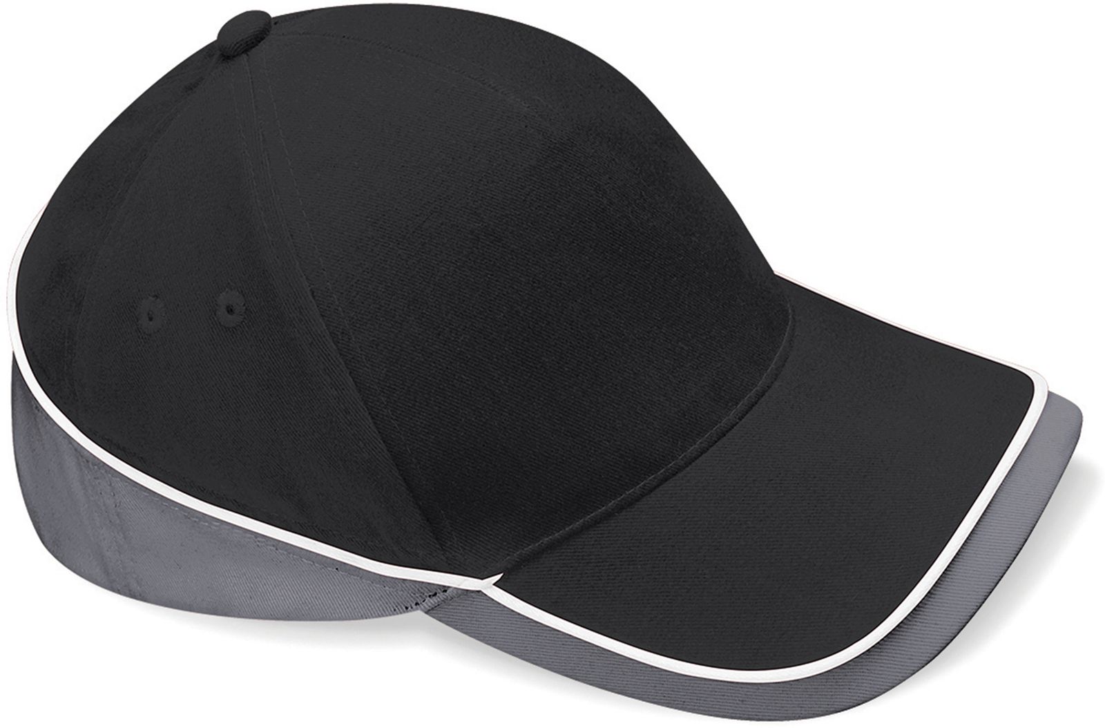 Καπέλο Teamwear B171 Beechfield Black/Graphite Grey/White