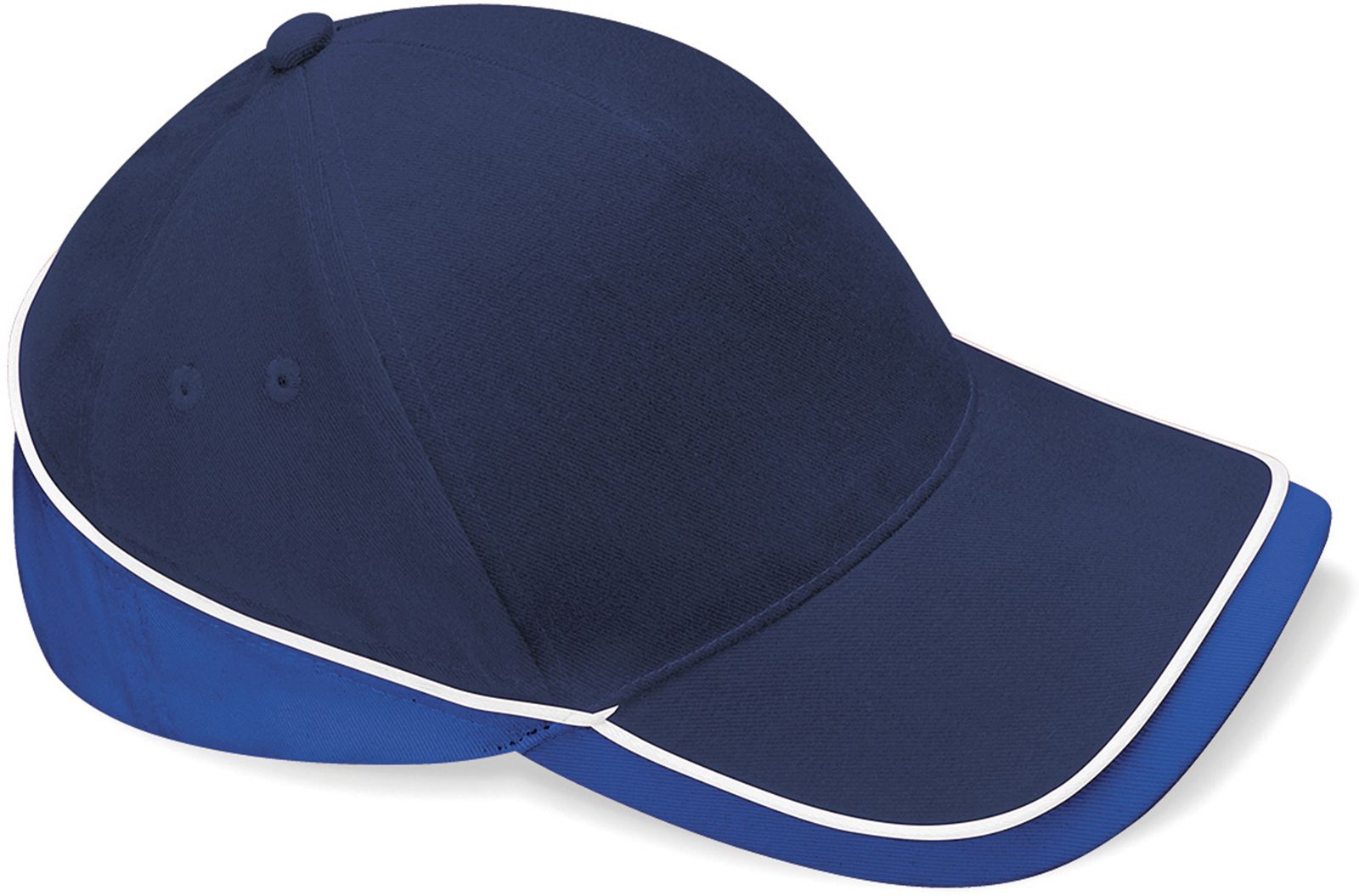 Καπέλο Teamwear B171 Beechfield French Navy/Bright Royal/White