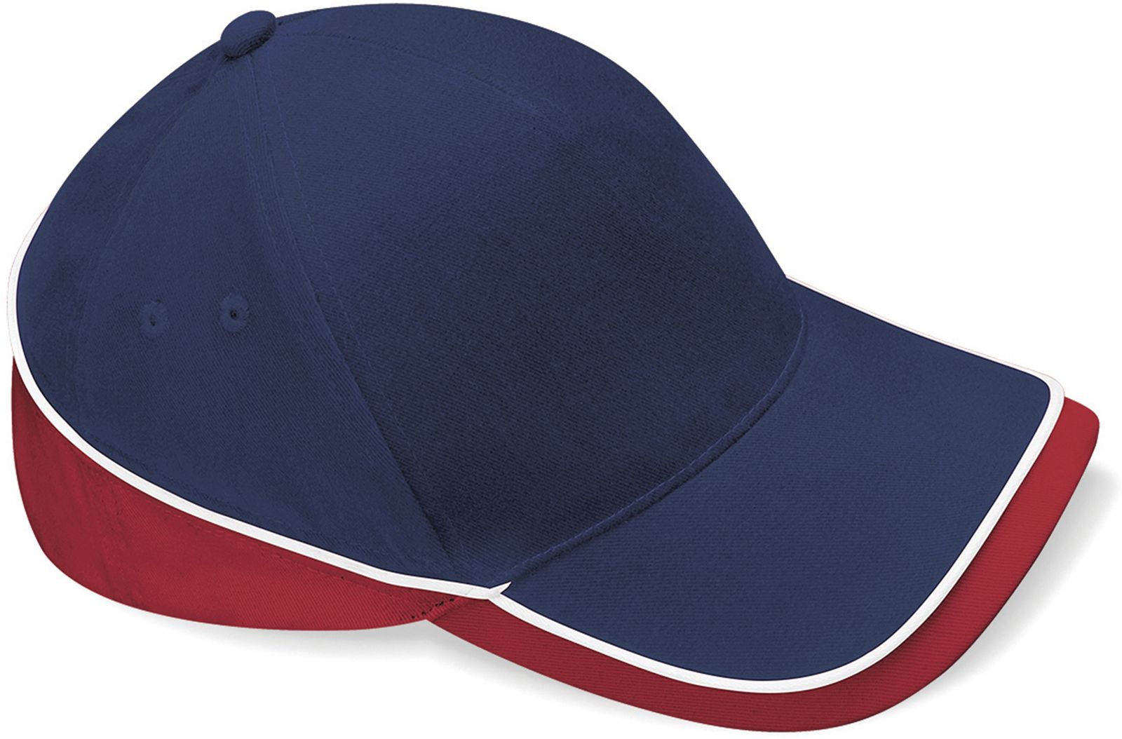 Καπέλο Teamwear B171 Beechfield French Navy/Classic Red/White