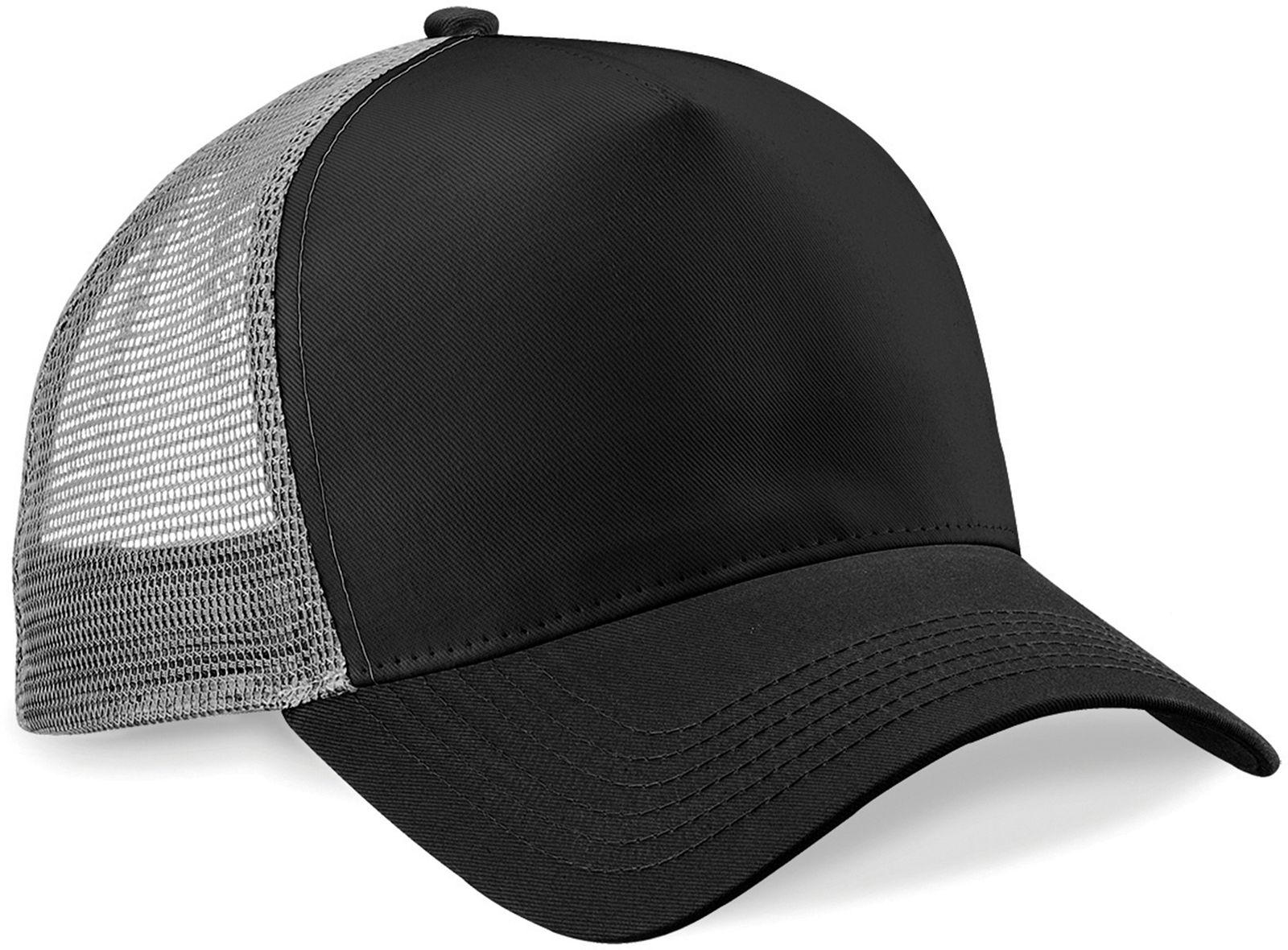 Καπέλο Trucker Snapback B640 Beechfield Black/Grey