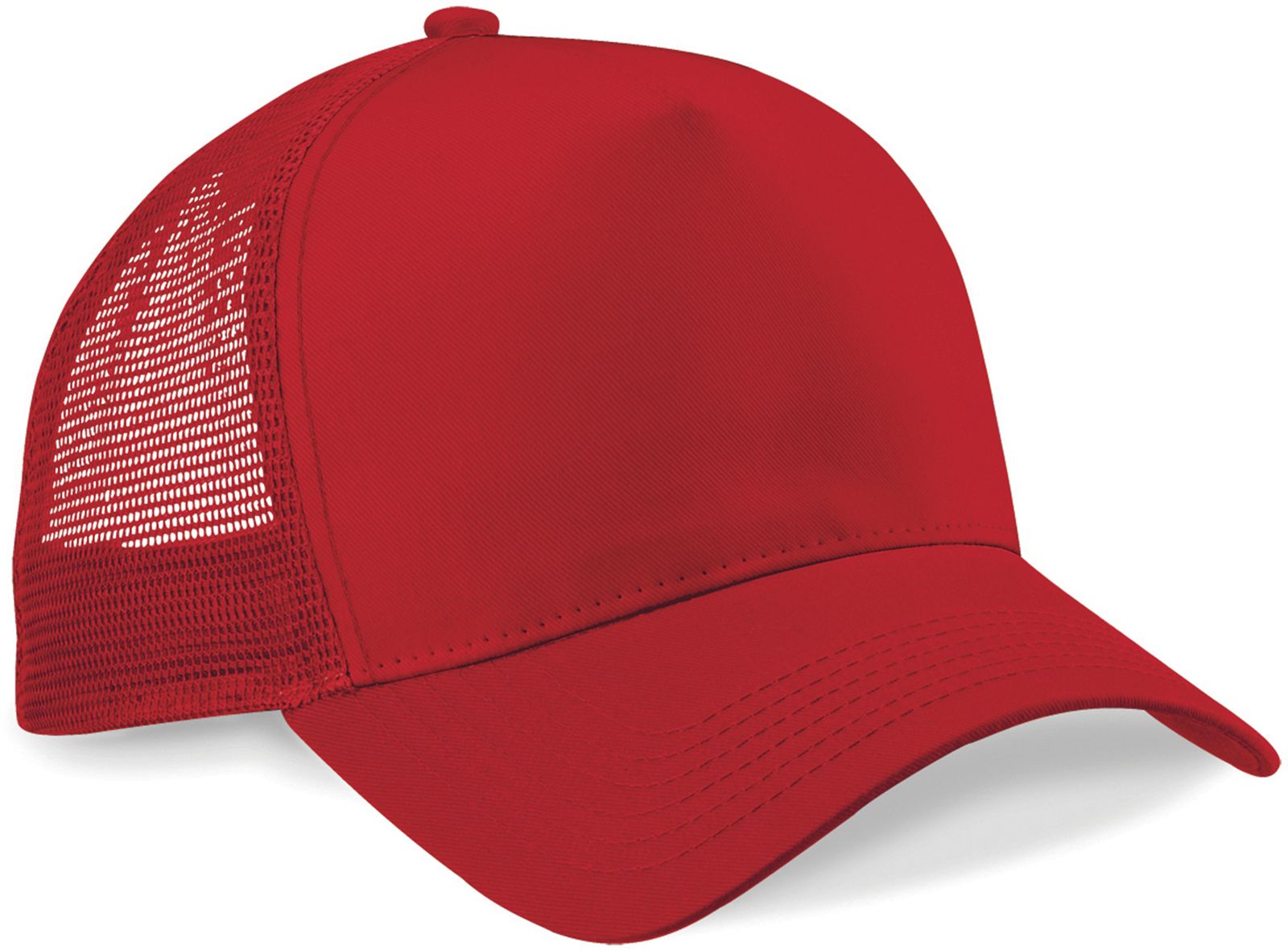 Καπέλο Trucker Snapback B640 Beechfield Classic Red/Classic Red