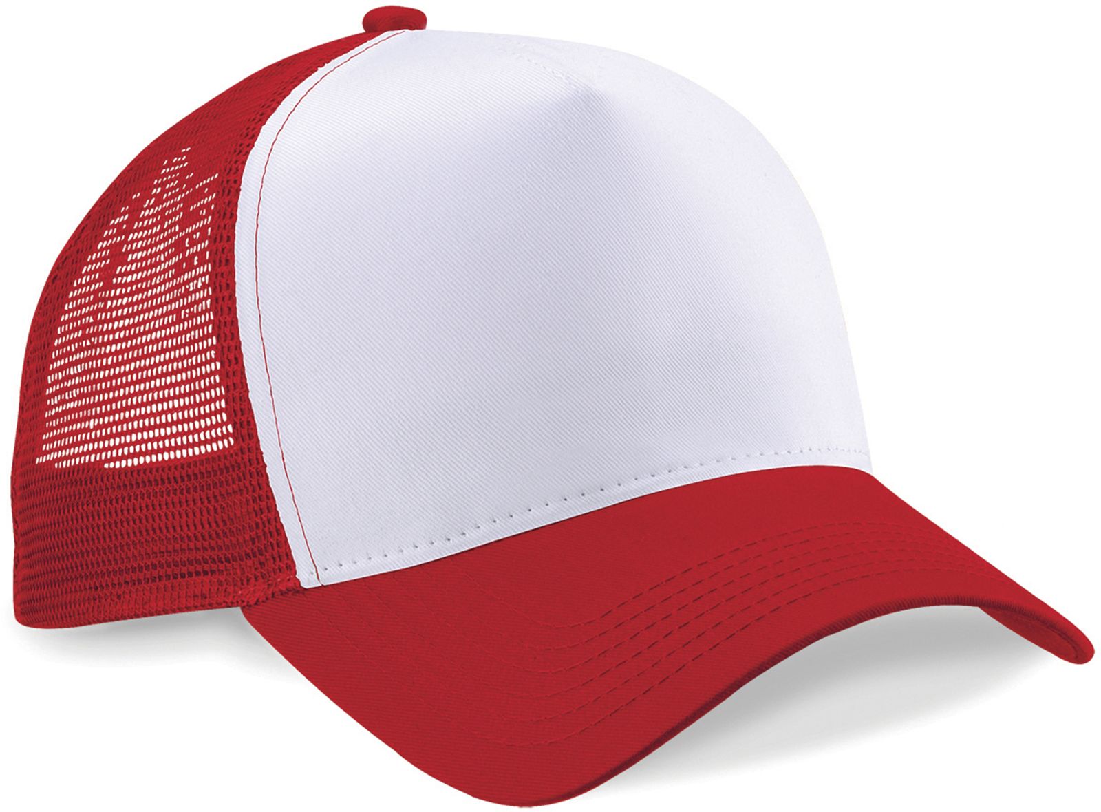 Καπέλο Trucker Snapback B640 Beechfield Classic Red/White