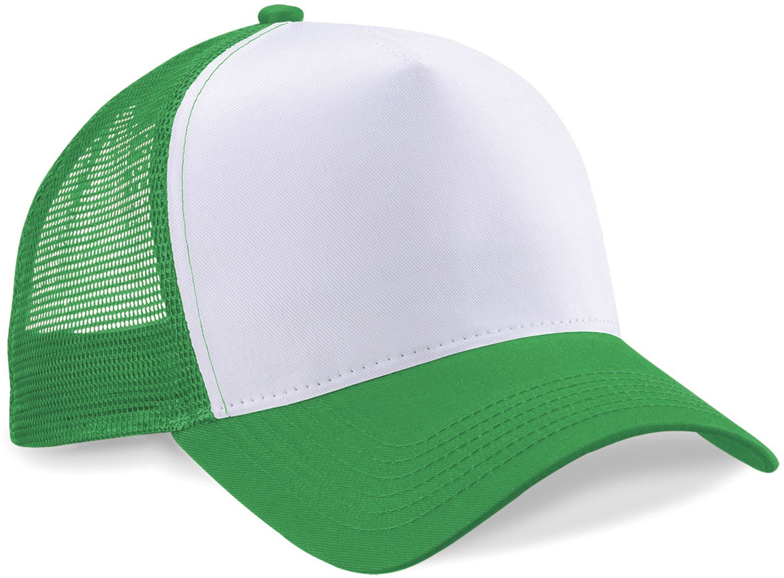 Καπέλο Trucker Snapback B640 Beechfield Pure Green/White