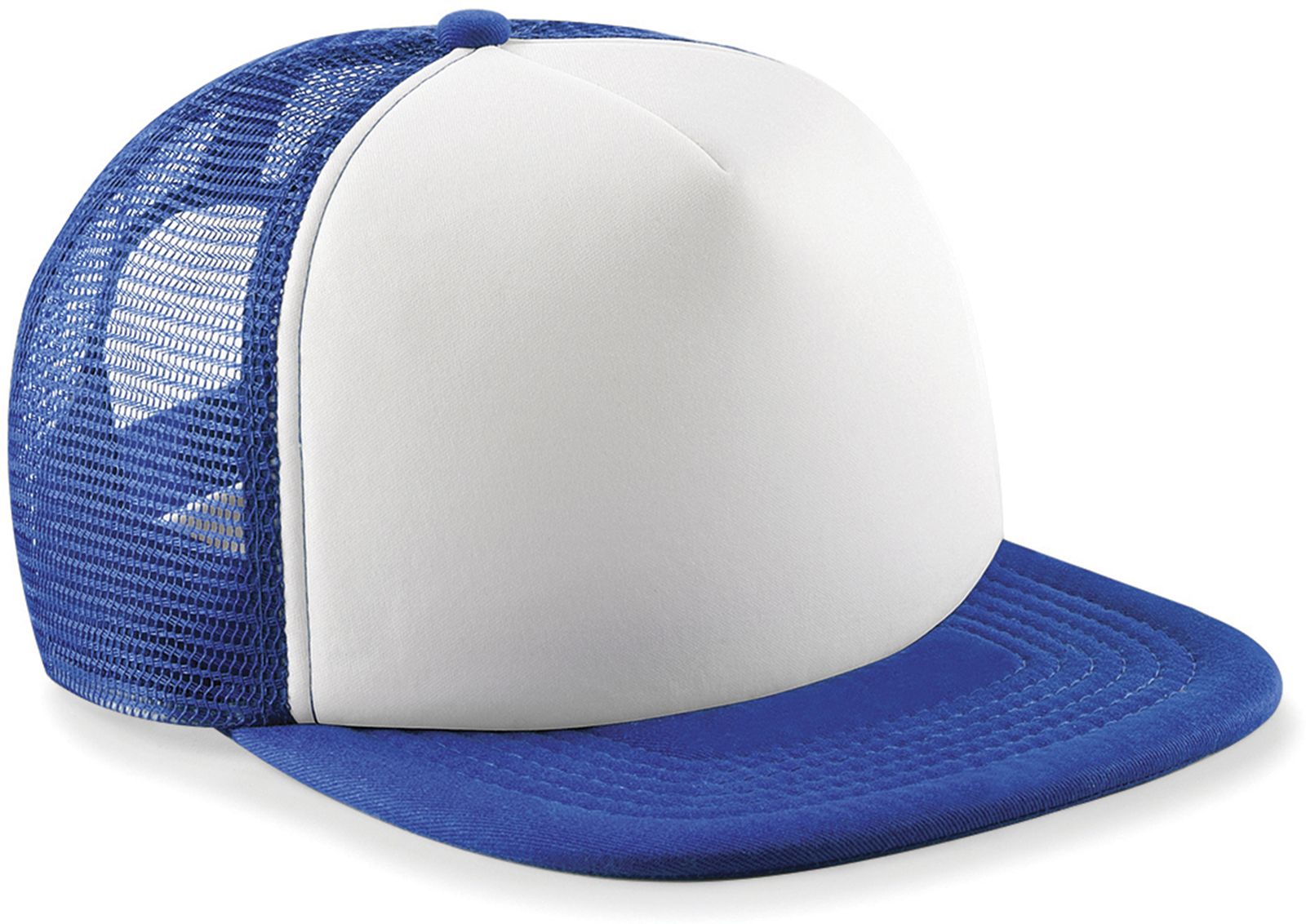 Καπέλο Vintage Snapback Trucker B645 Beechfield Bright Royal/White