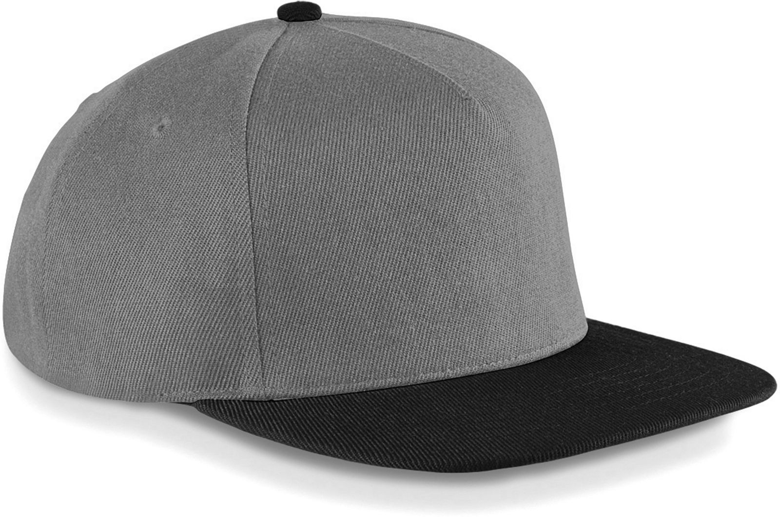 Καπέλο Flat Peak B660 Beechfield Grey/Black
