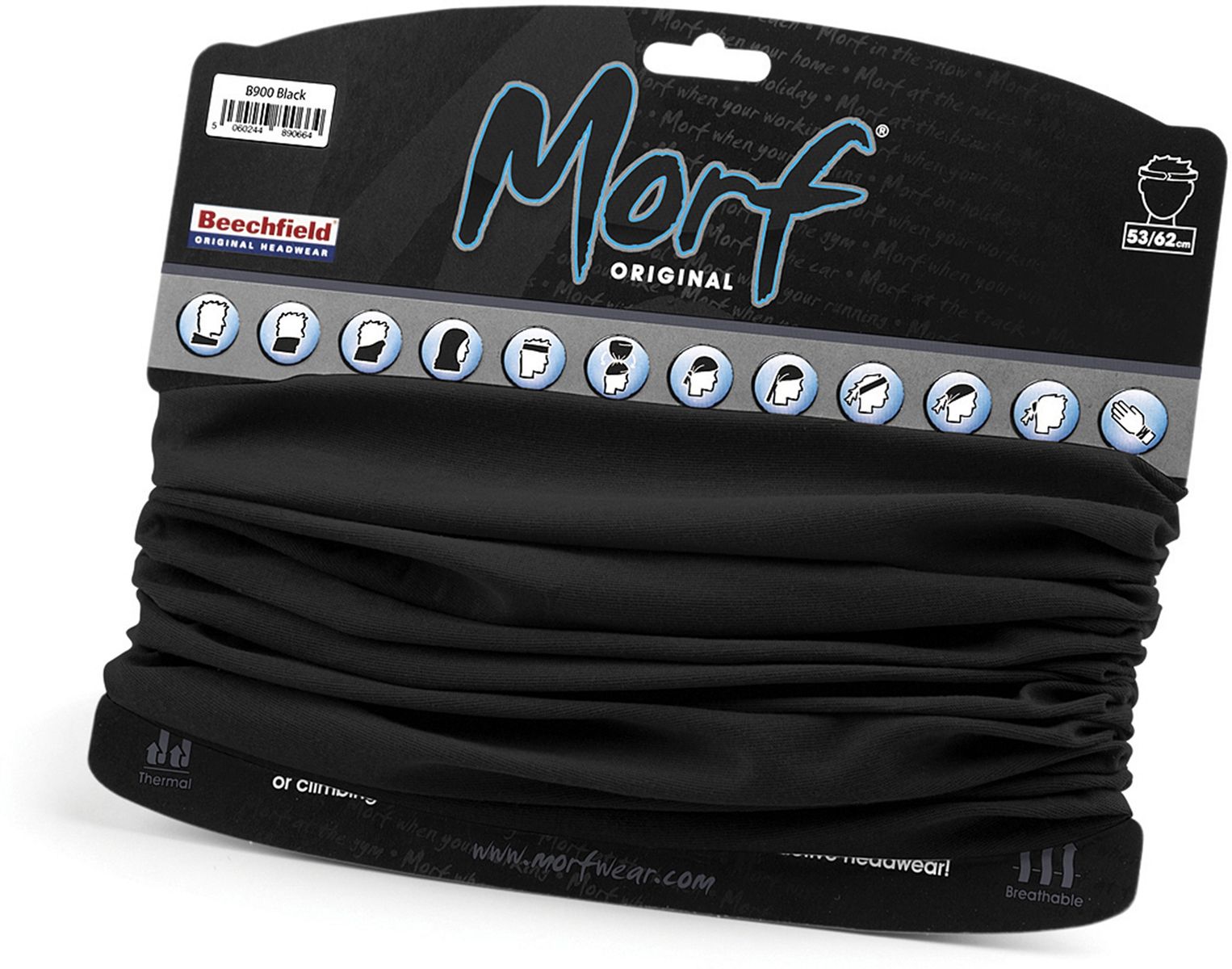 Κασκόλ Morf Original Beechfield B900 Black