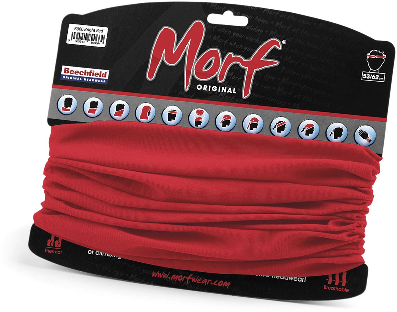 Πολυμορφικό Κασκόλ Morf B900 Beechfield Bright Red