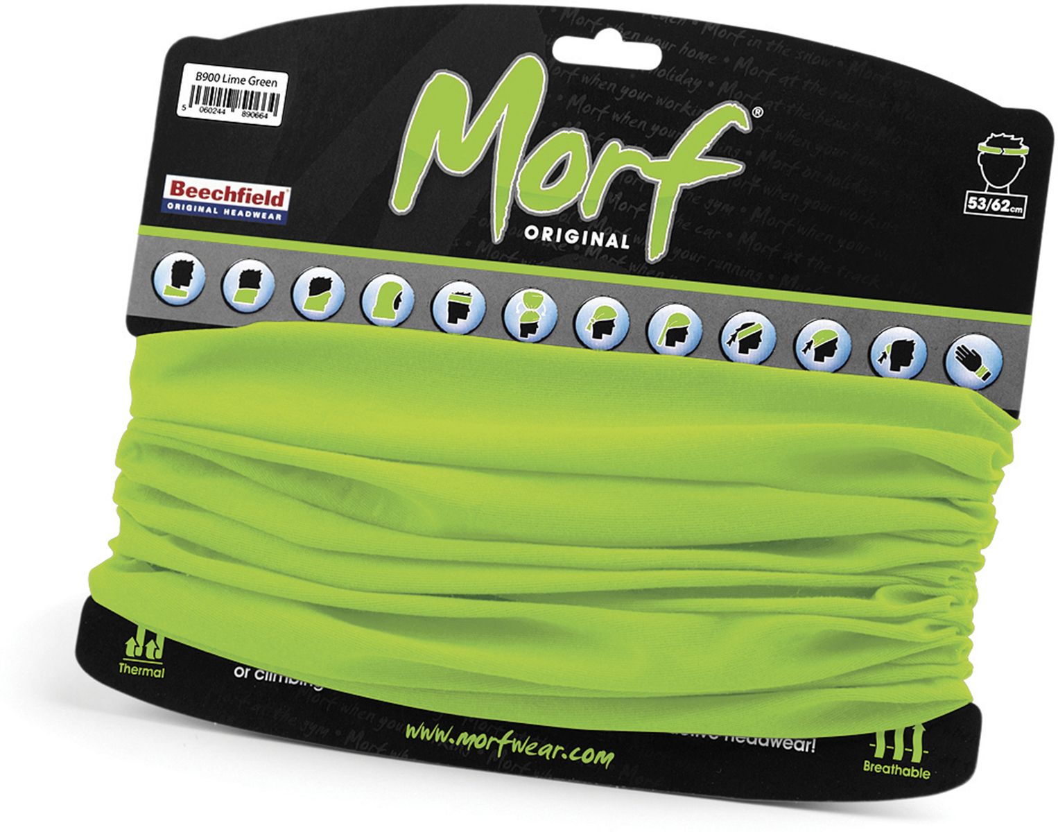 Πολυμορφικό Κασκόλ Morf B900 Beechfield Lime Green