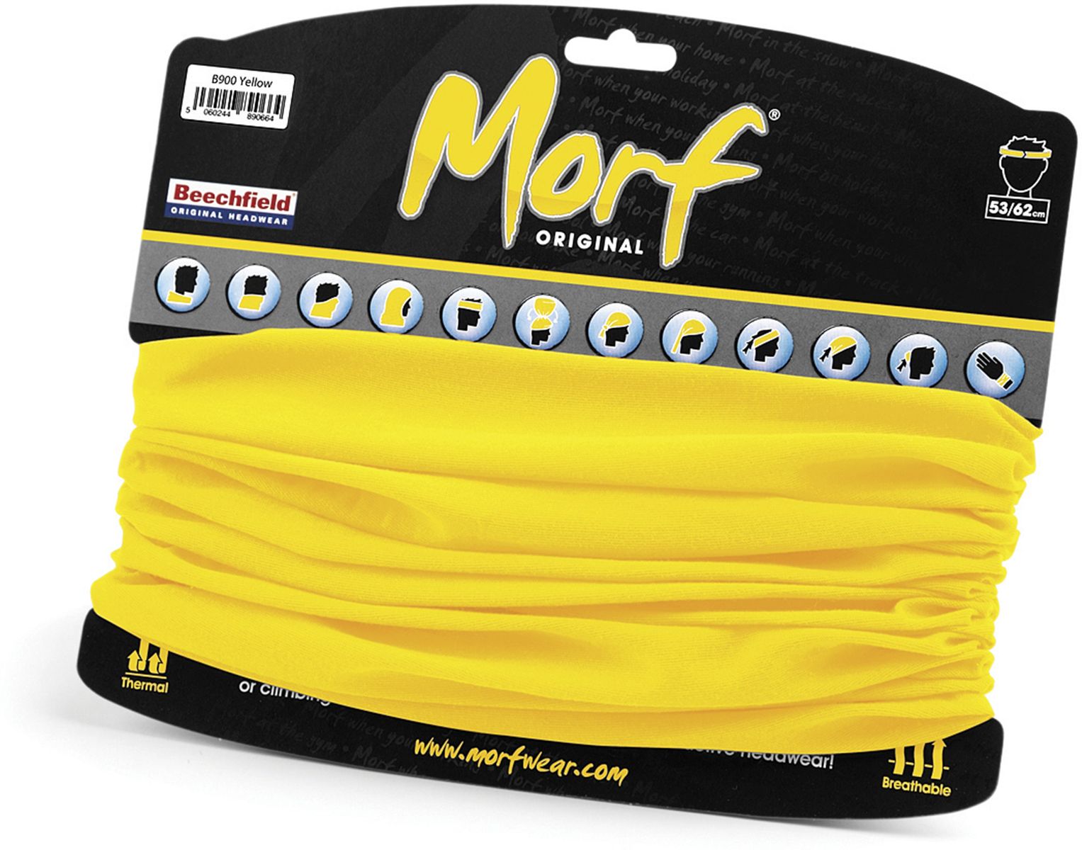 Κασκόλ Morf Original Beechfield B900 Yellow