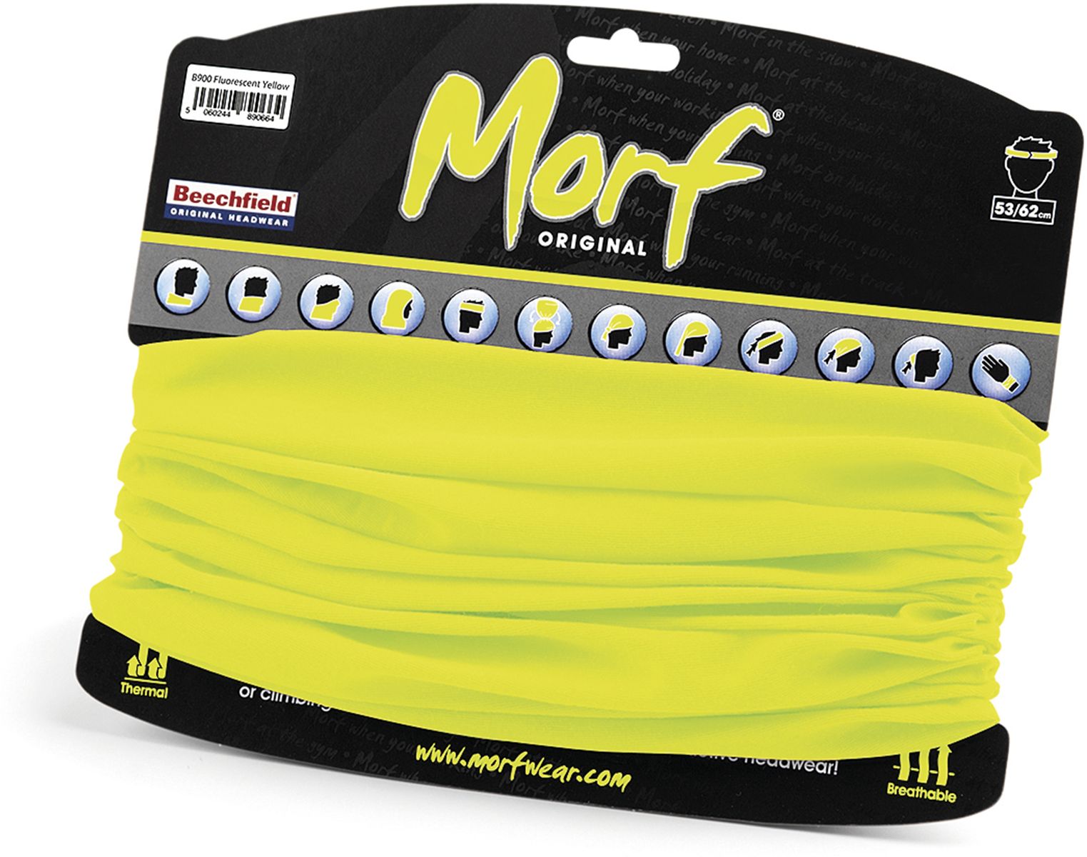 Πολυμορφικό Κασκόλ Morf B900 Beechfield Fluorescent Yellow