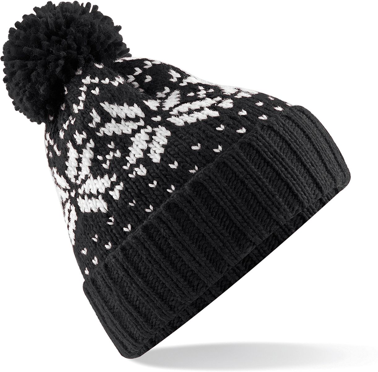 Σκούφος Snowstar B456 Beechfield Black/White