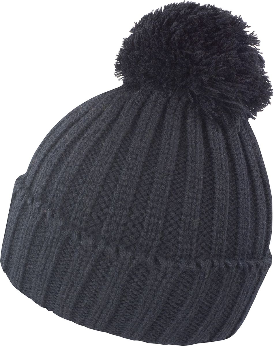 Πλεκτός Σκούφος R369X Result Winter Essentials Black