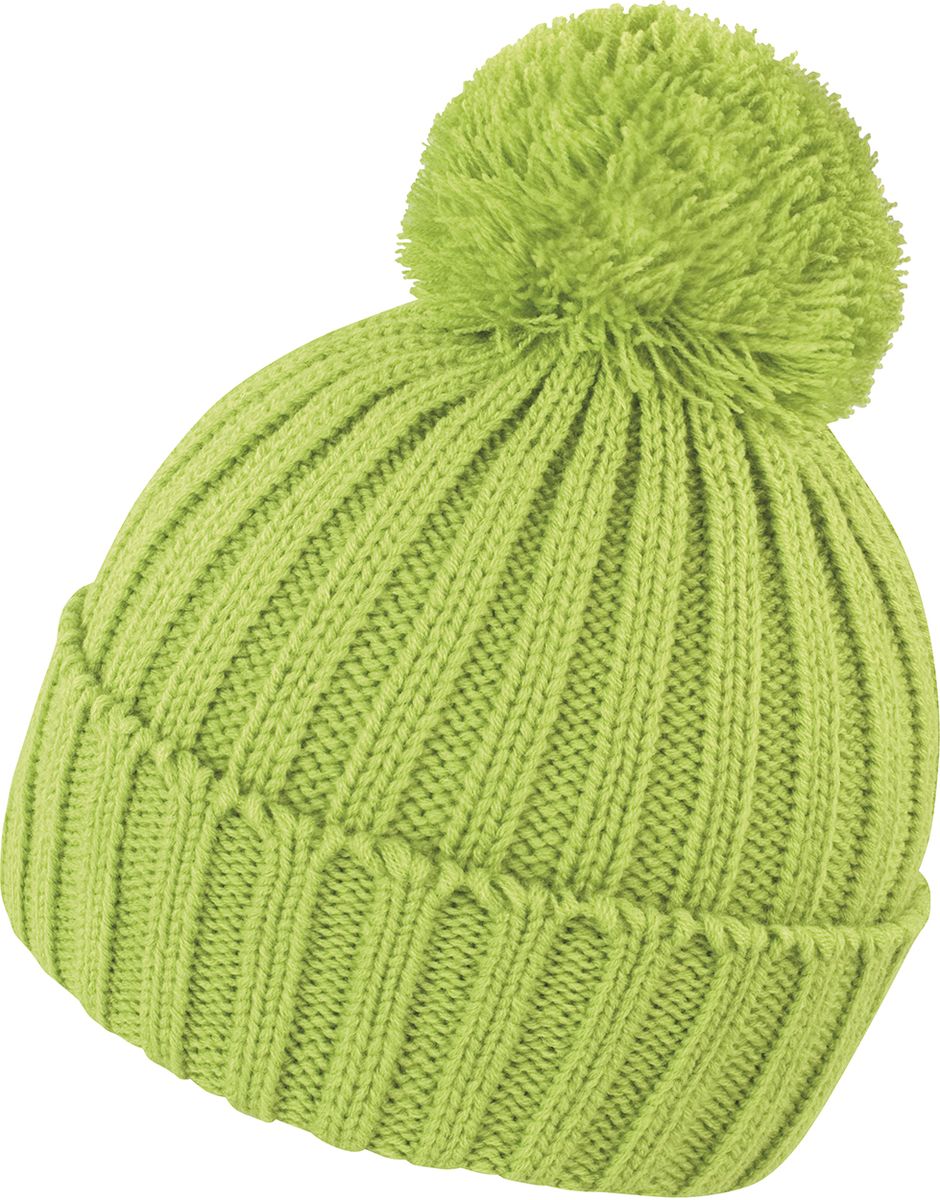 Πλεκτός Σκούφος R369X Result Winter Essentials Lime