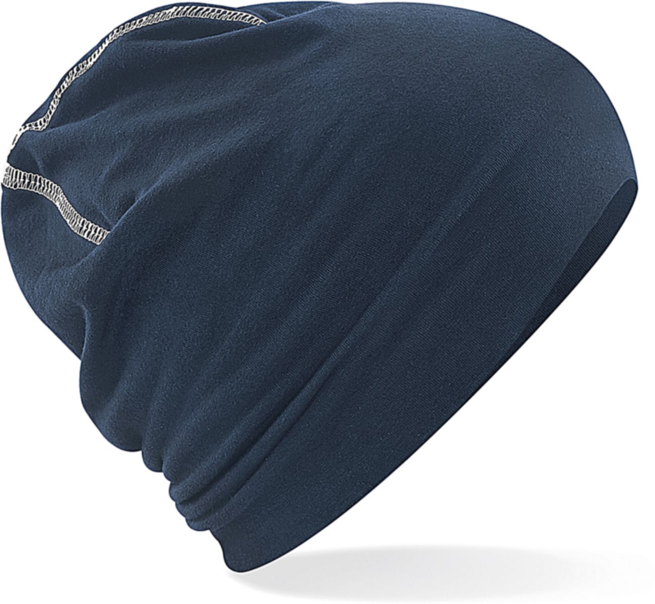 Σκούφος B366 Beechfield Hemsedal Cotton French Navy/White