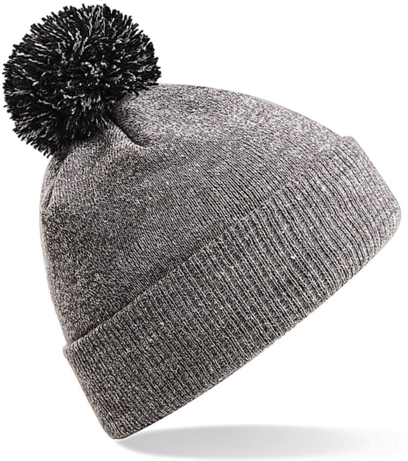 Σκούφος Snowstar B450 Beechfield Heather Grey/Black