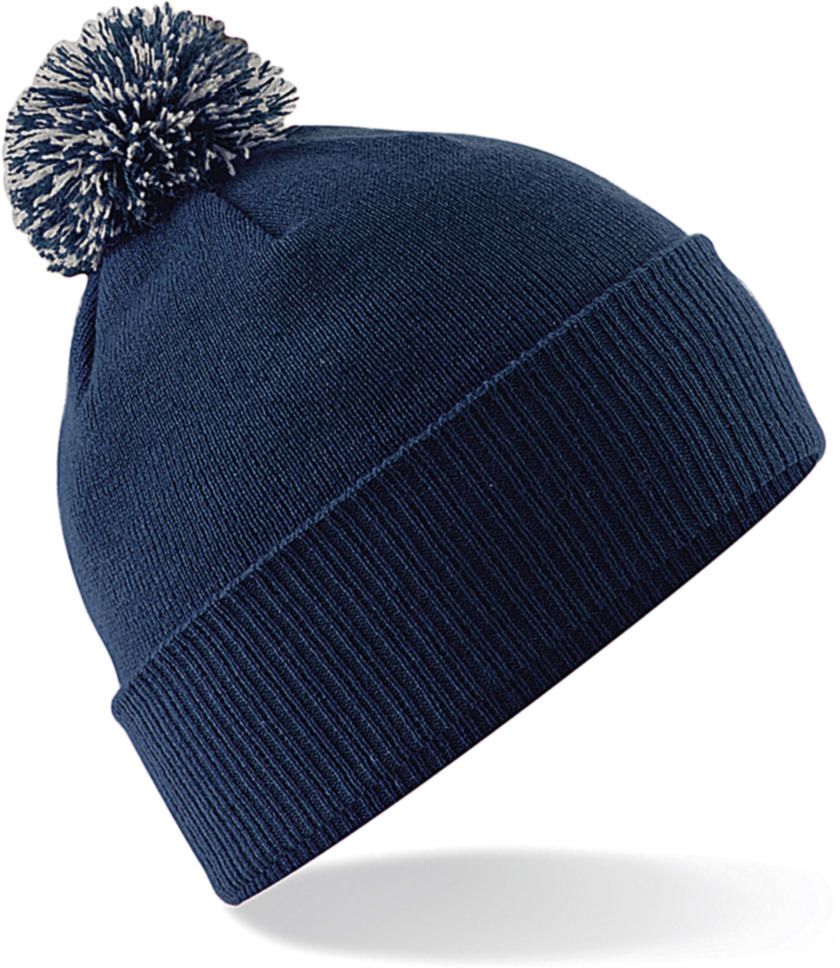 Σκούφος Snowstar B450 Beechfield French Navy/Light Grey