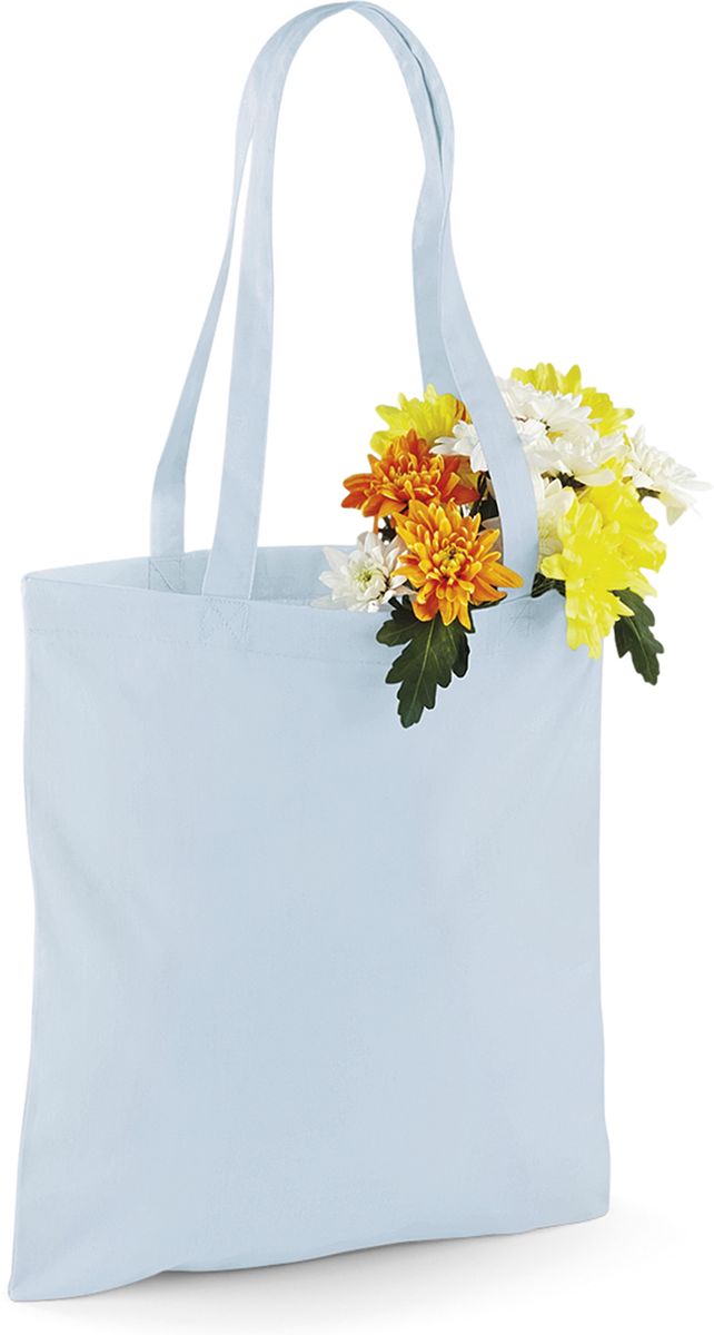 Βαμβακερή Τσάντα W101 Westford Mill 10L Pastel Blue