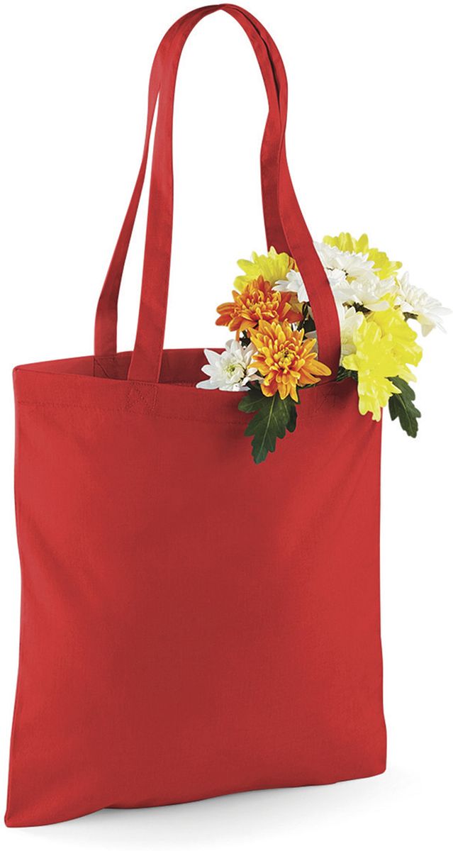 Βαμβακερή Τσάντα W101 Westford Mill 10L Bright Red