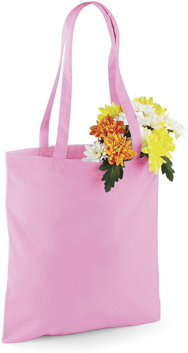 Βαμβακερή Τσάντα W101 Westford Mill 10L Classic Ροζ
