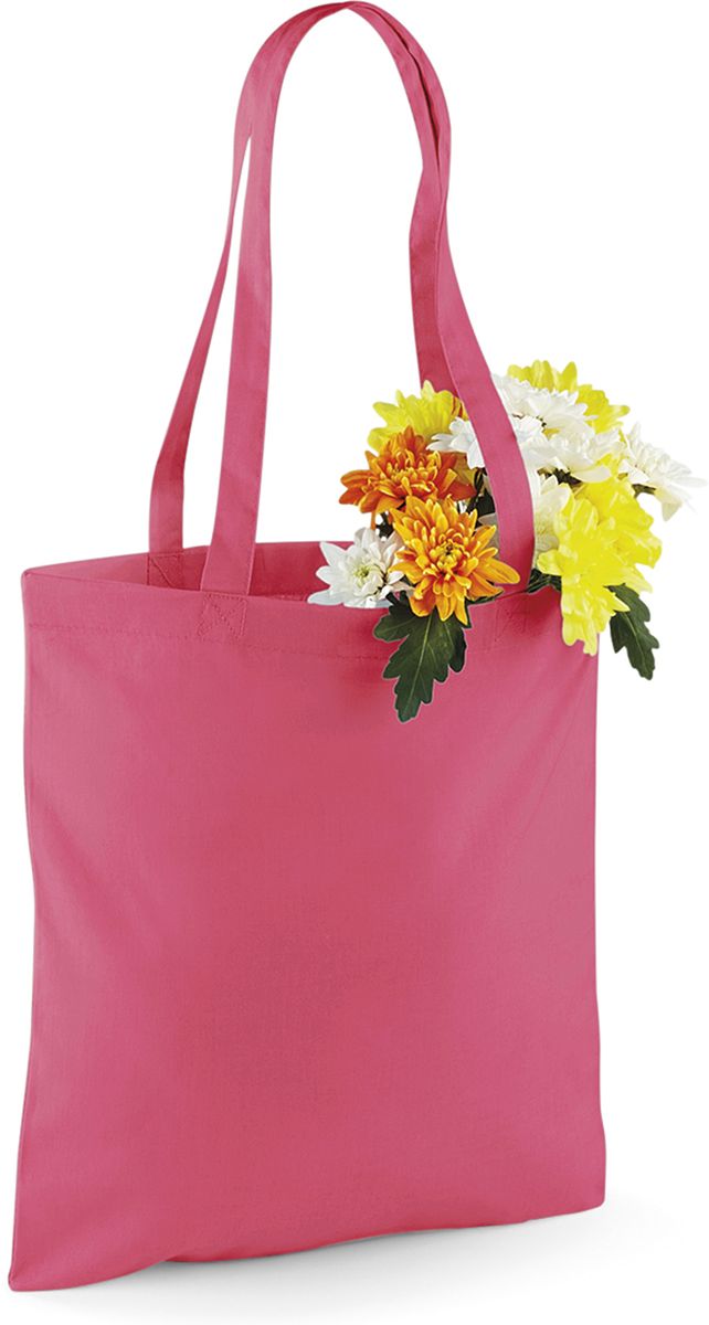 Βαμβακερή Τσάντα W101 Westford Mill 10L Raspberry Ροζ