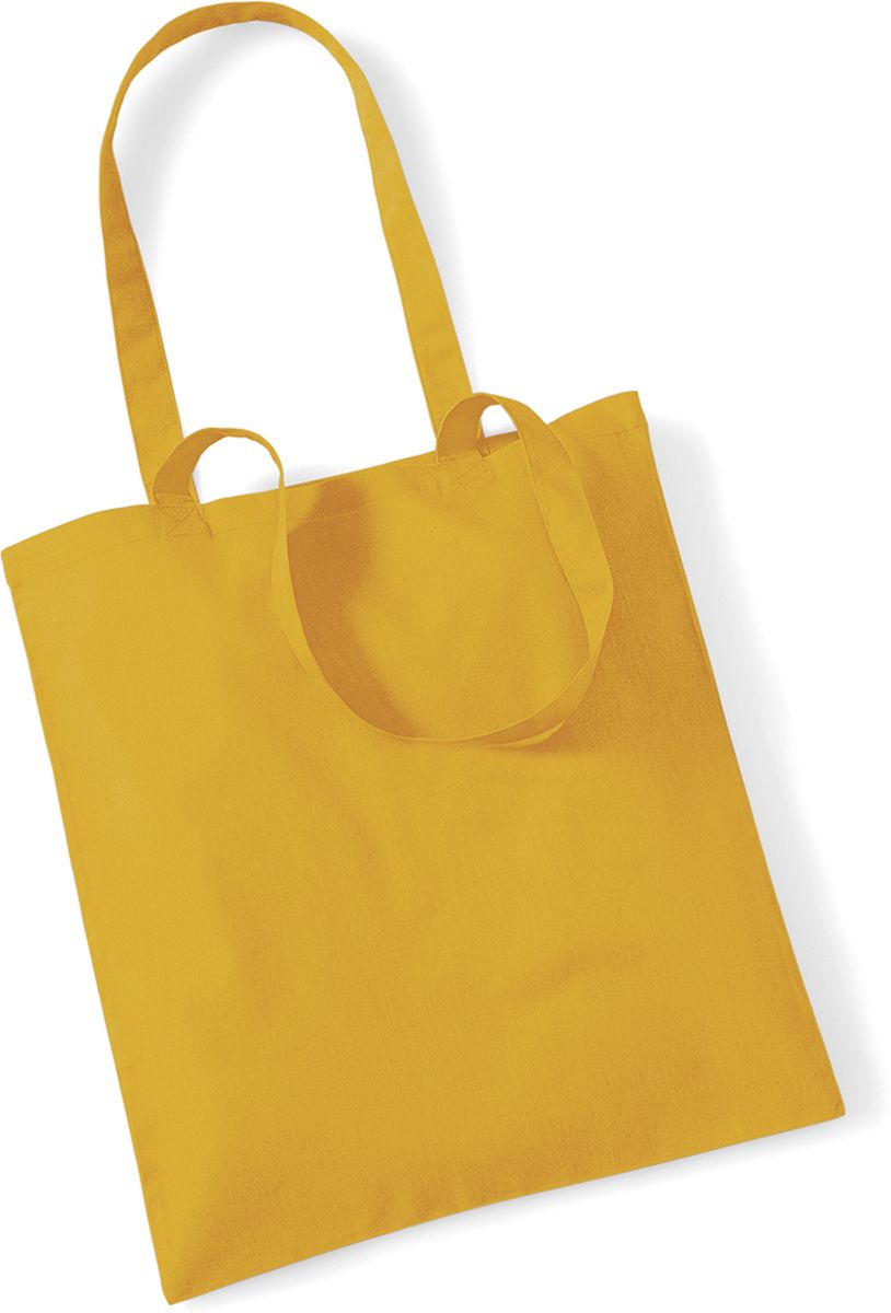 Βαμβακερή τσάντα Westford Mill W101 Mustard