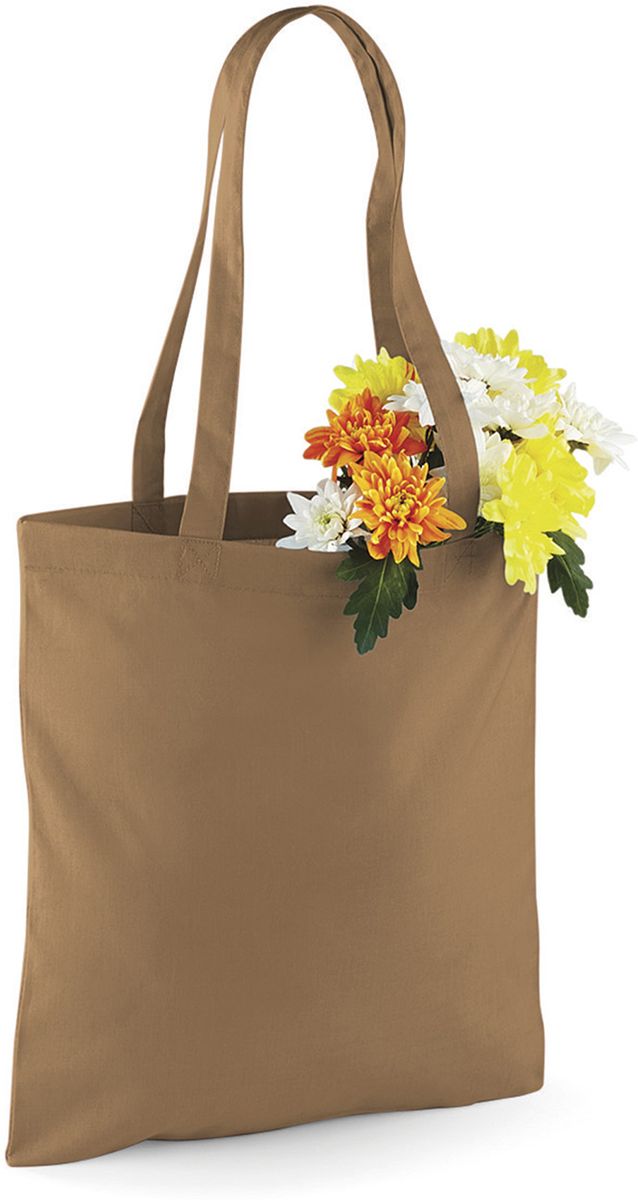 Βαμβακερή Τσάντα W101 Westford Mill 10L Caramel
