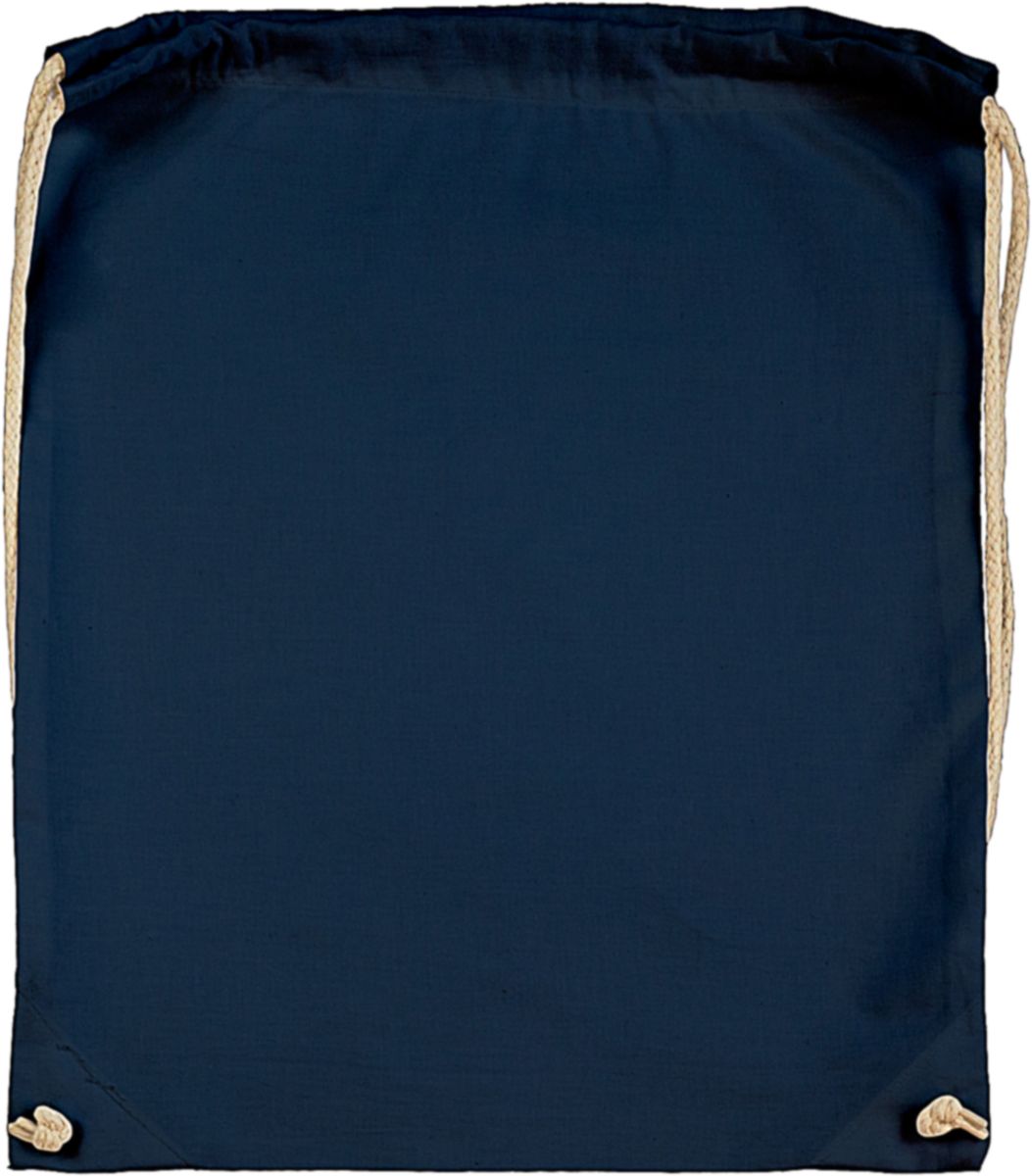 Drawstring Backpack Bags by JASSZ 3846-DS Dark Blue