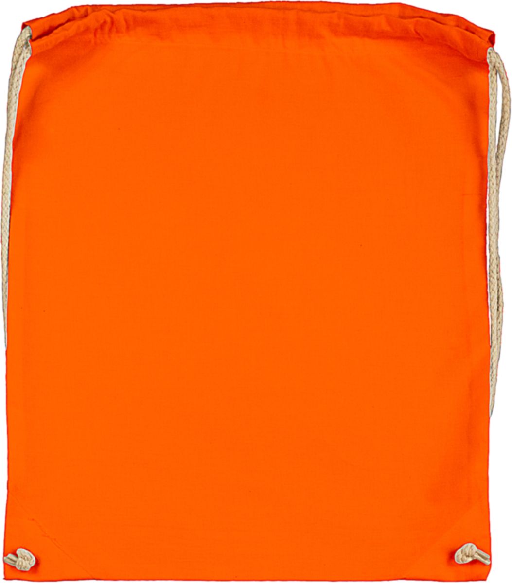 Τσάντα Πουγκί Πλάτης 3846-DS JASSZ Drawstring Backpack 37x46.5cm Tangerine