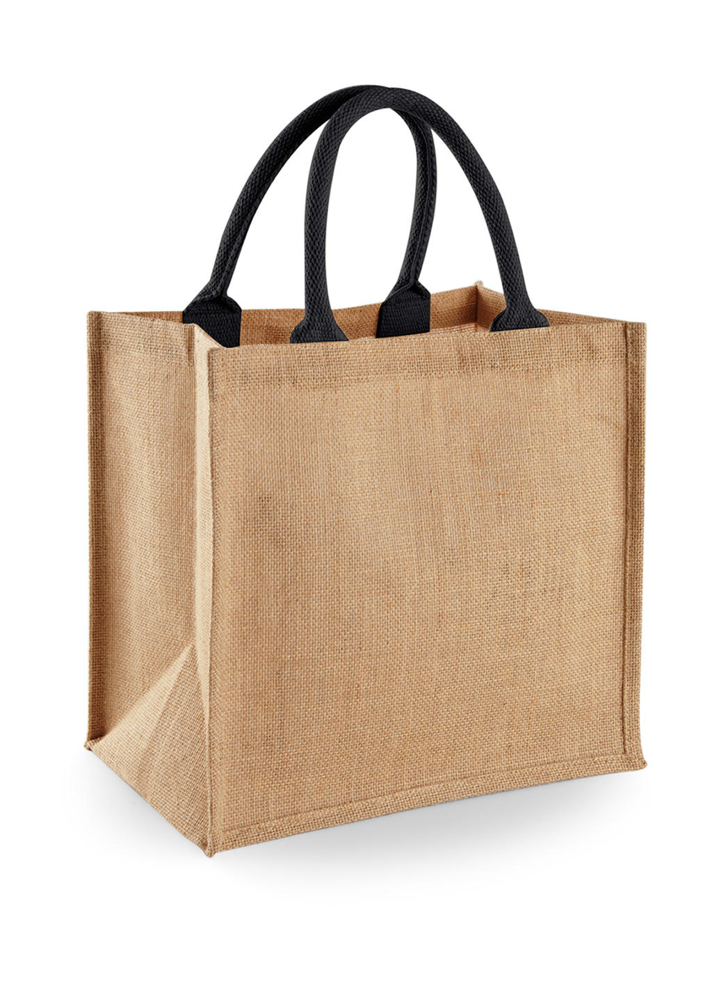 Τσάντα Jute Midi Tote W413 Westford Mill Natural Natural/Black