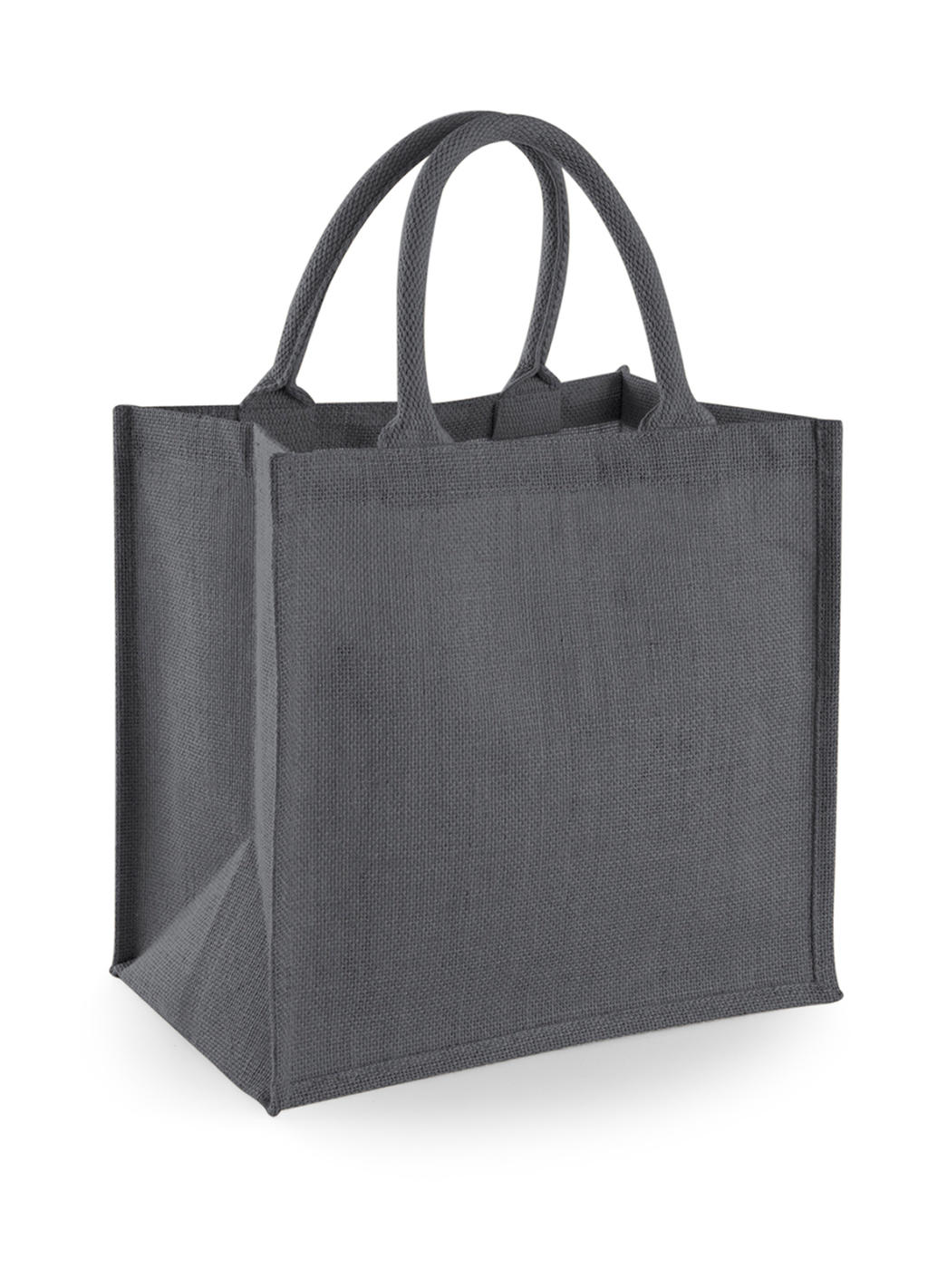 Τσάντα Jute Midi Tote W413 Westford Mill Natural Graphite Grey/Graphite Grey