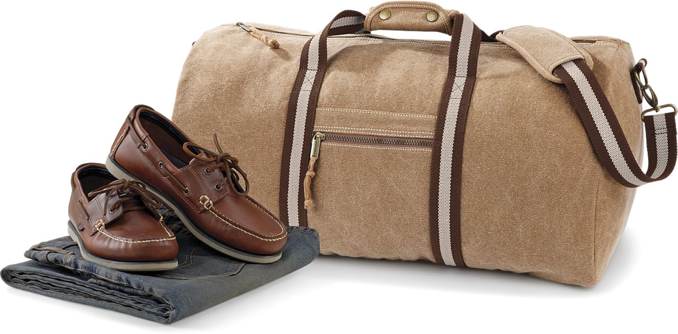 Σακ Βουαγιάζ Canvas Holdall QD613 Quadra Desert Sahara