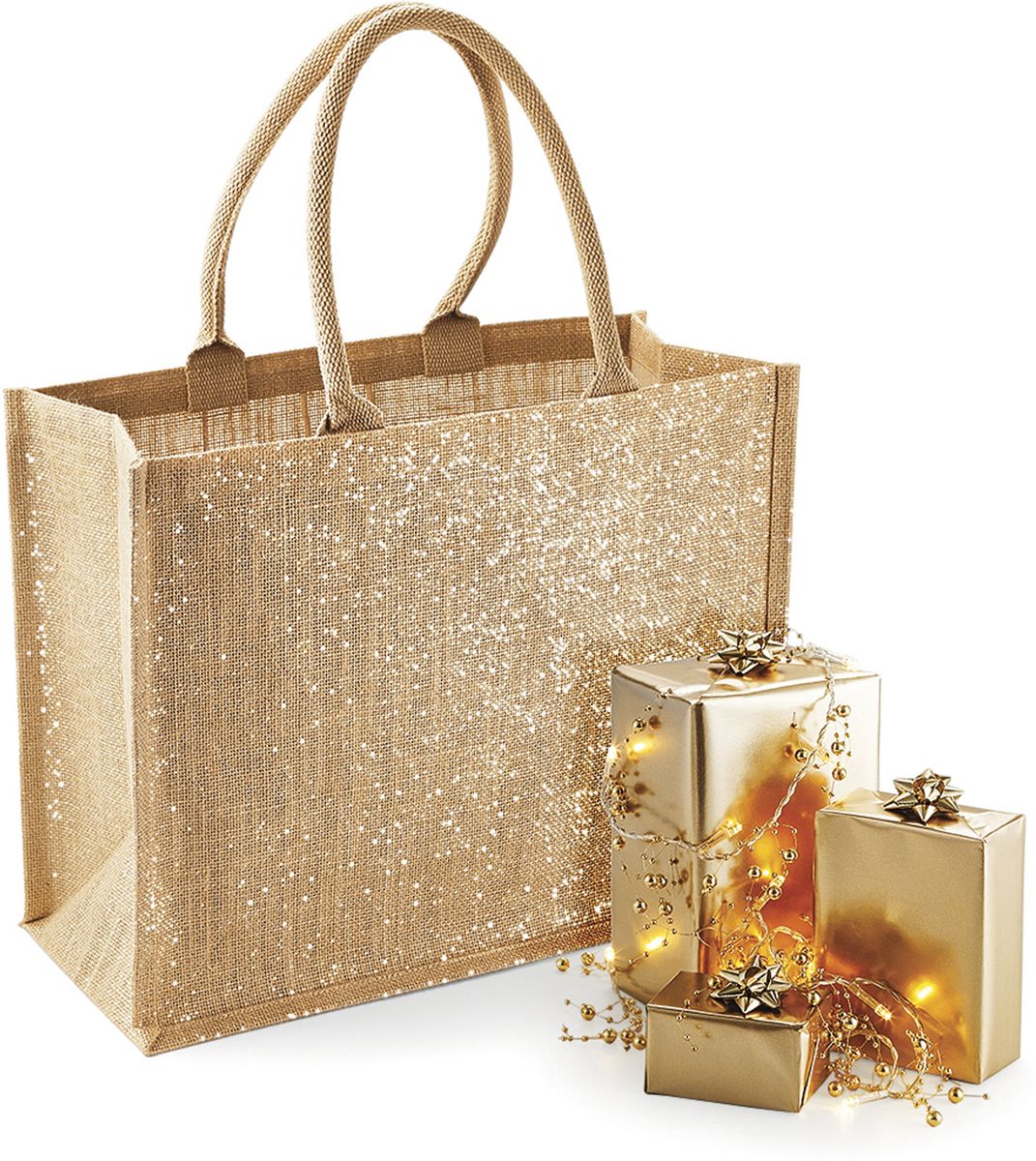 Τσάντα Shopping W437 Westford Mill Natural/Gold