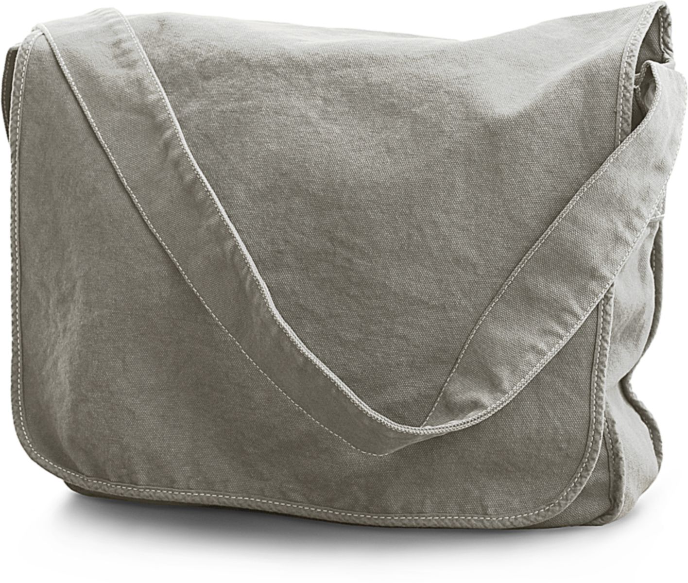 Τσάντα Ταχυδρόμου CA-37309 JASSZ Canvas Messenger Bag Neutral Grey