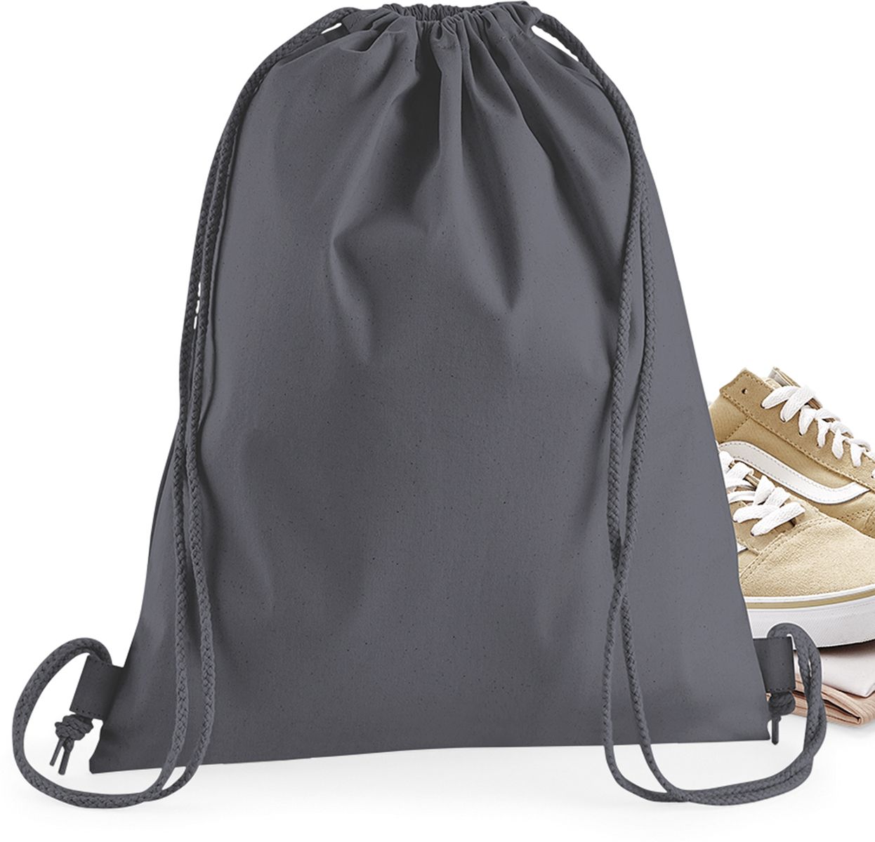 Βαμβακερός Σάκος Premium Gymsac W210 Westford Mill 200g/m² Graphite