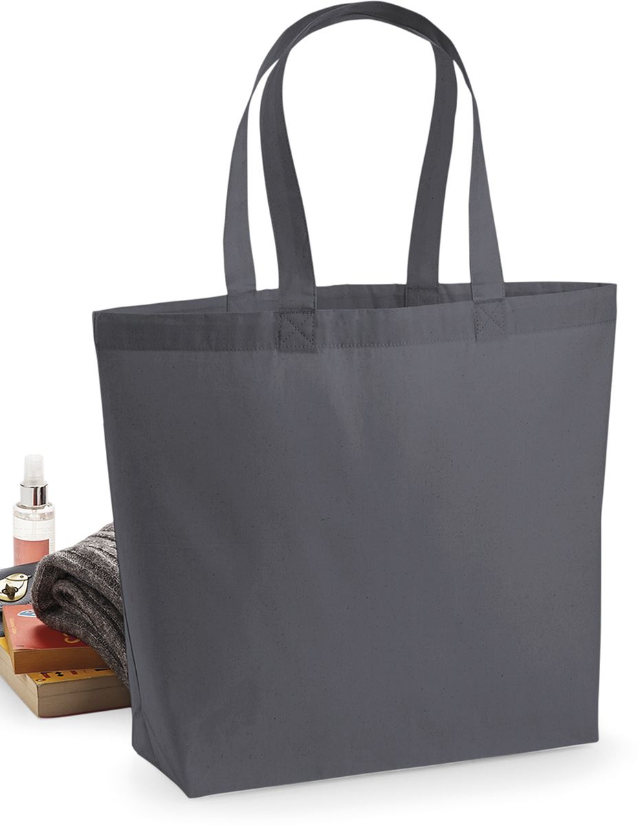Βαμβακερή Τσάντα Ώμου W225 Westford Mill Premium Maxi Tote Graphite