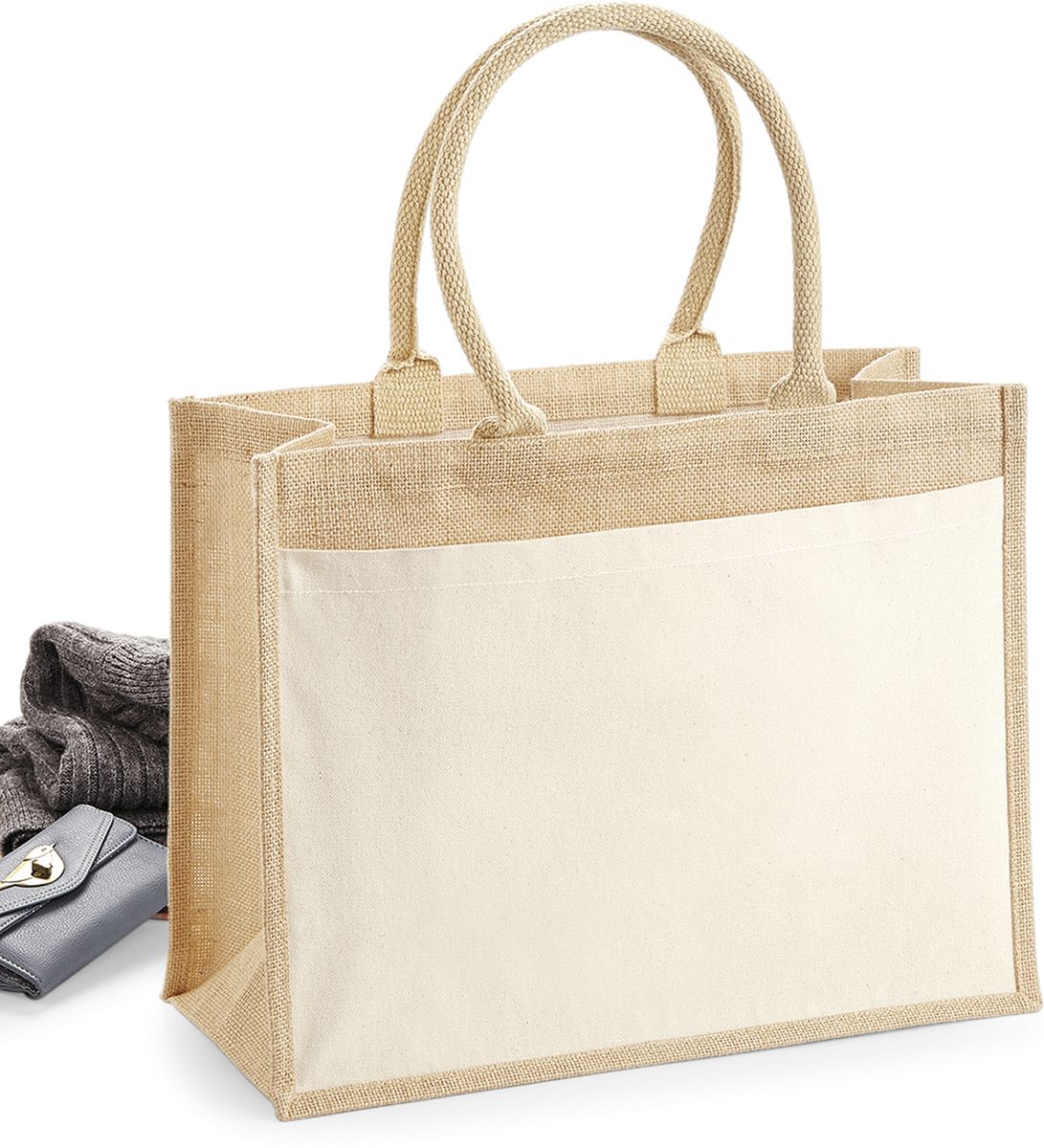 Τσάντα Shopping Jute Shopper W427 Westford Mill Natural