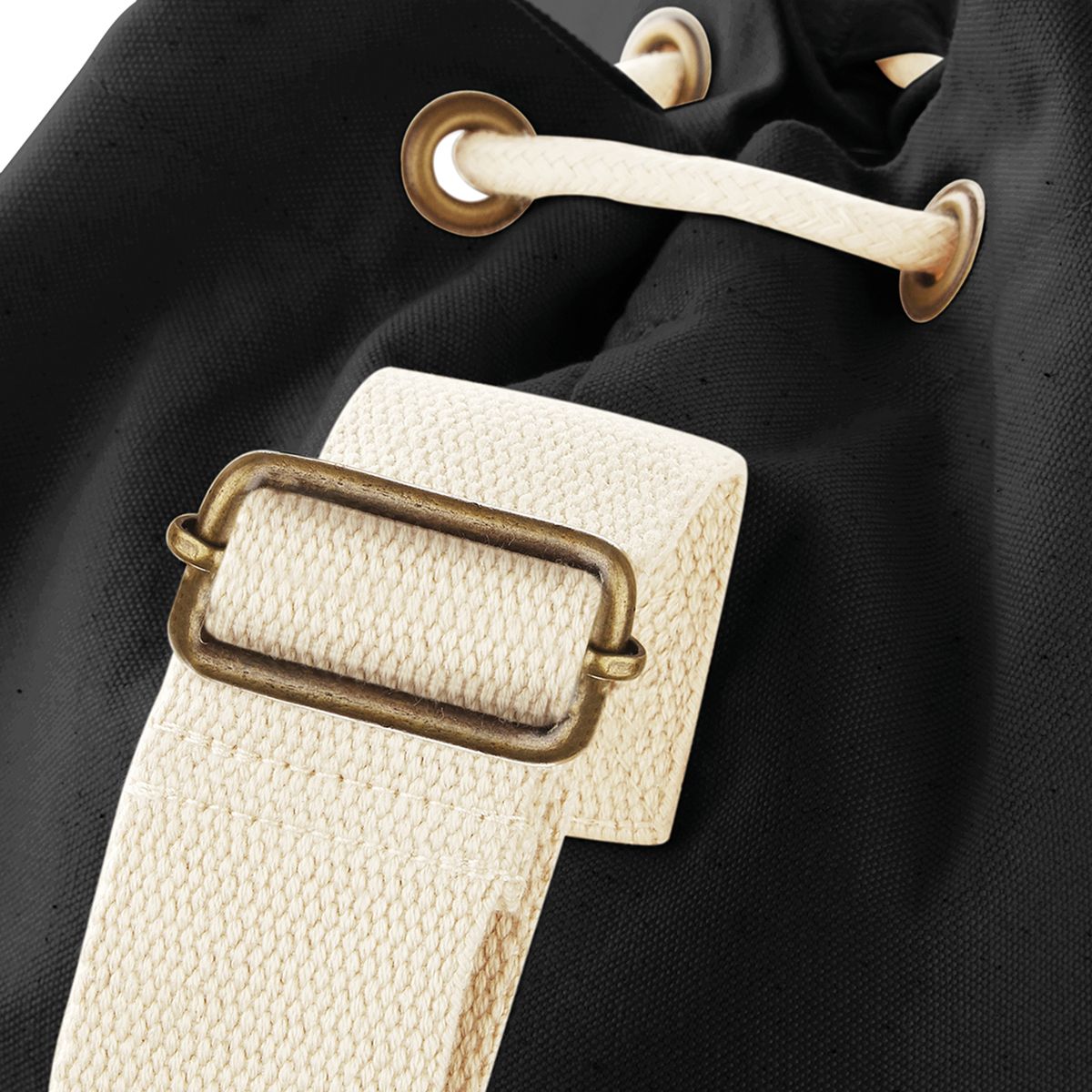 Σακίδιο Πουγκί W812 Westford Mill Earthaware Organic Sea Bag 20Lt Black Είδη Ταξιδιου Τσάντες Πλάτης Simple Wear