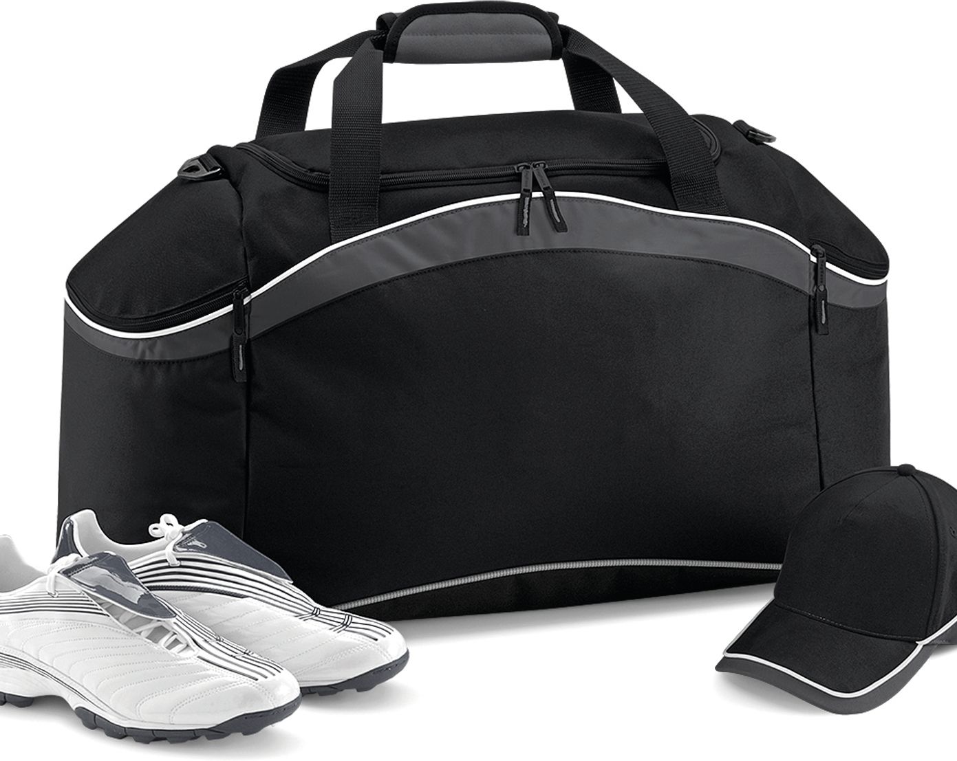 Σακ Βουαγιάζ Αθλητικό BG572 Bagbase 54lt Black/Graphite Grey/White