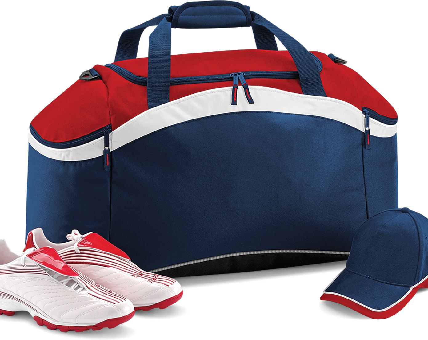 Σακ Βουαγιάζ Αθλητικό BG572 Bagbase 54lt French Navy/Classic Red/White
