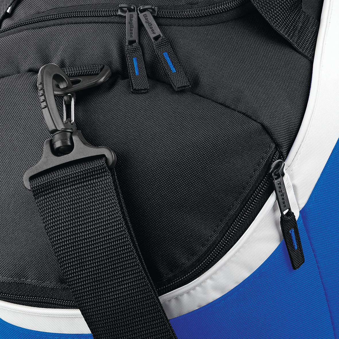 Σακ Βουαγιάζ Αθλητικό Bg572 Bagbase 54Lt Bright Royal Black White Είδη Ταξιδιου Simple Wear
