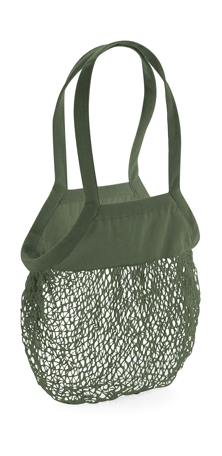 Τσάντα Δίχτυ Organic Cotton Mesh W150 Westford Mill Olive Green