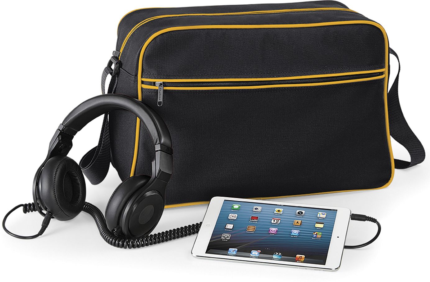 Τσάντα Ώμου Retro Bag BG14 Bag Base Black/Gold