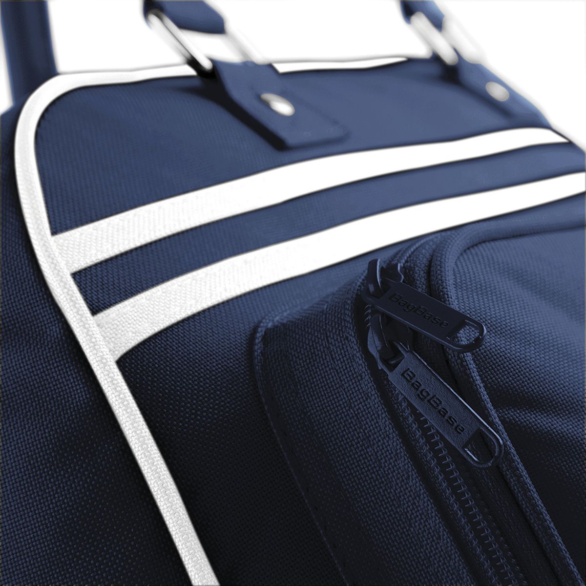 Τσάντα Retro Bowling Bg75 Bag Base French Navy White Είδη Ταξιδιου Σακ Βουαγιάζ Simple Wear