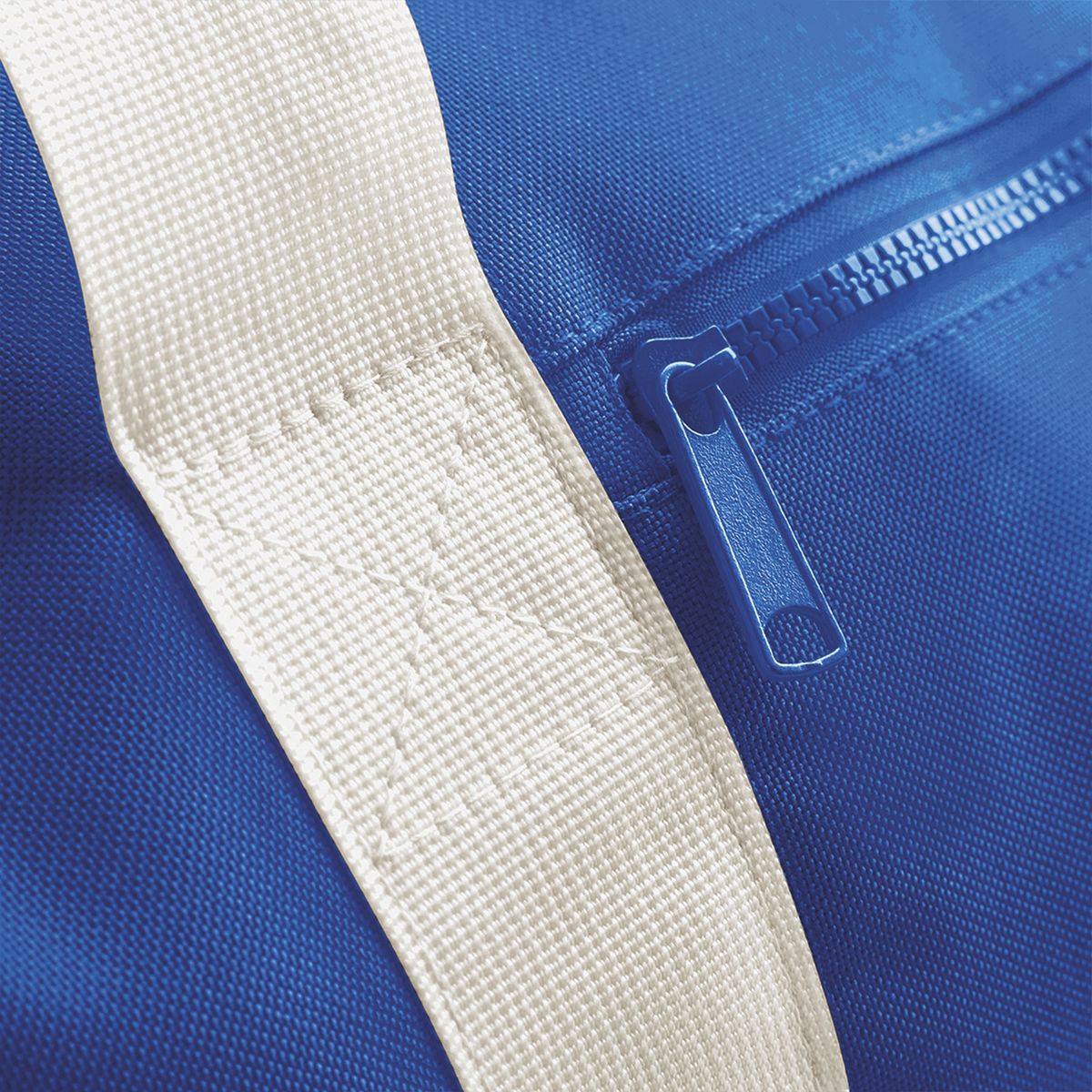 Τσάντα Σακ Βουαγιάζ Bg140 Bagbase Original Barrel Bag Bright Royal Off White Είδη Ταξιδιου Simple Wear