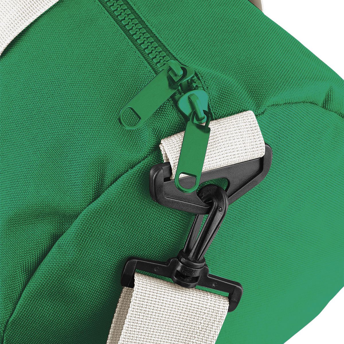 Τσάντα Σακ Βουαγιάζ Bg140 Bagbase Original Barrel Bag Kelly Green Off White Είδη Ταξιδιου Simple Wear