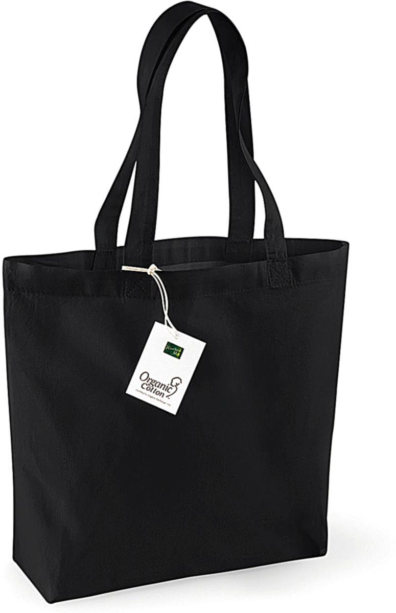 Τσάντα Shopping W180 Westford Mill Organic Cotton 16L Black