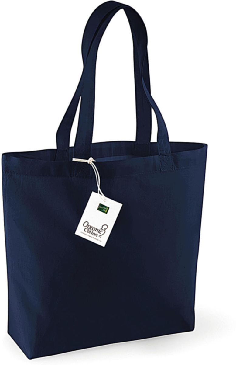Τσάντα Shopping W180 Westford Mill Organic Cotton 16L Navy
