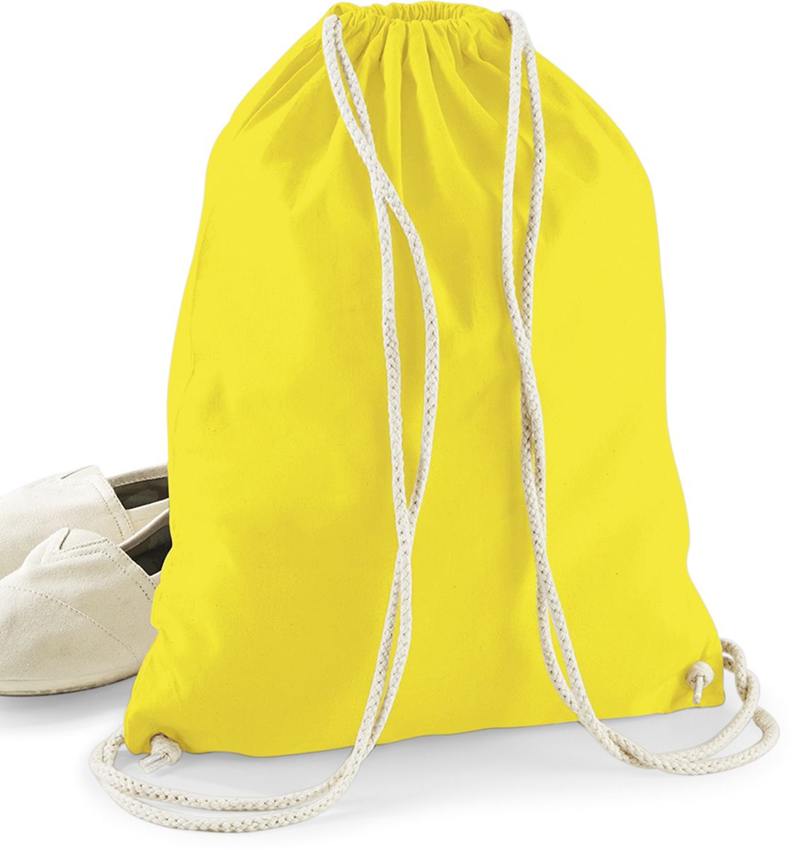 Βαμβακερός Σάκος με Κορδόνι W110 Westford Mill Yellow