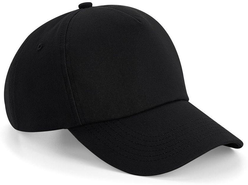 Καπέλο 5φυλλο B25 Beechfield Authentic Black